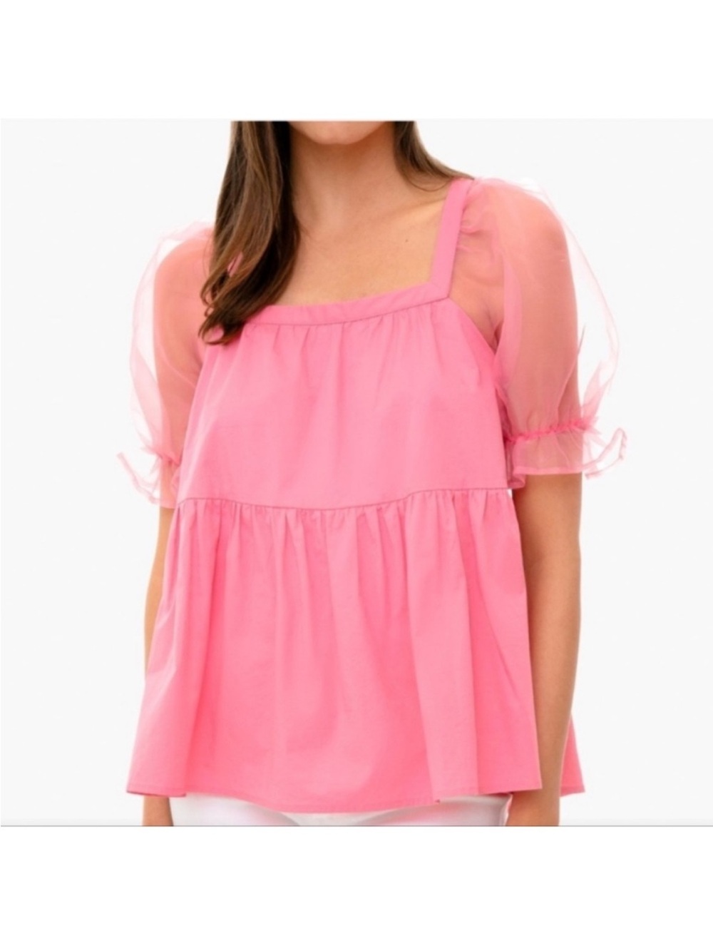 Tuckernuck Pomander Place Tinsley Peplum Top S